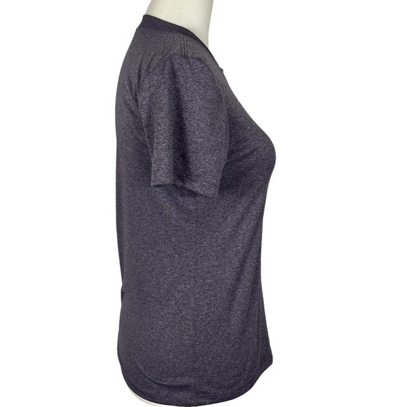 NIKE DRI-FIT LEGACY STANDARD FIT TRAINING ACTIVEWEAR TEE PURPLE WOMEN'S SIZE XS - Picture 5 of 10